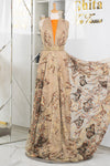 Dentelle de calais brodée CHEZ ALDO  BIANCHI
